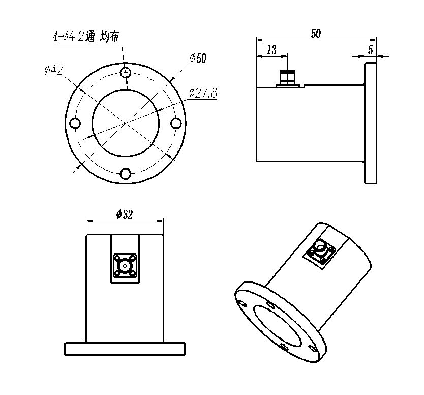 波导转接器缩略图