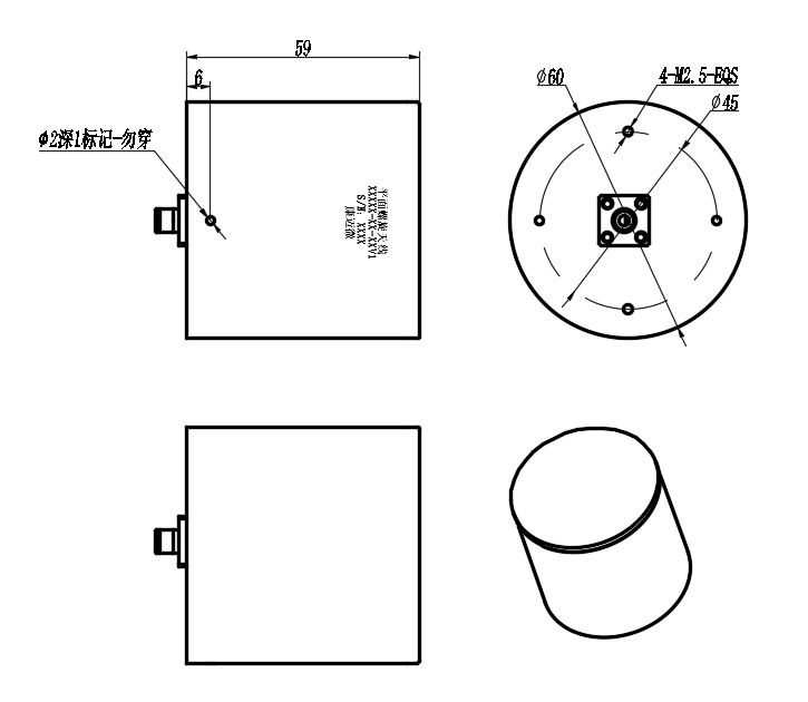 左旋平面螺旋天线缩略图