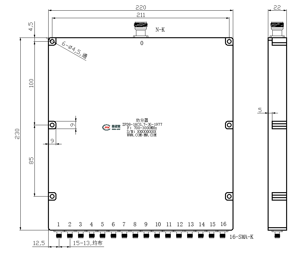 功分器缩略图